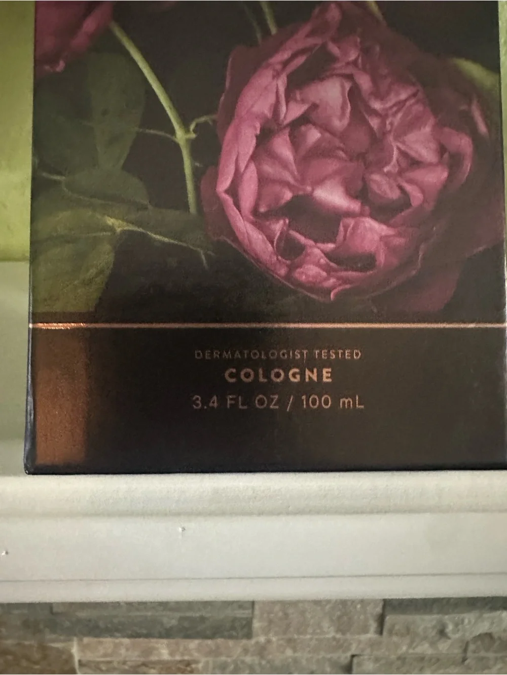 Bath & Body Works Nocturnal Rose Cologne - Deep Rose & Black
